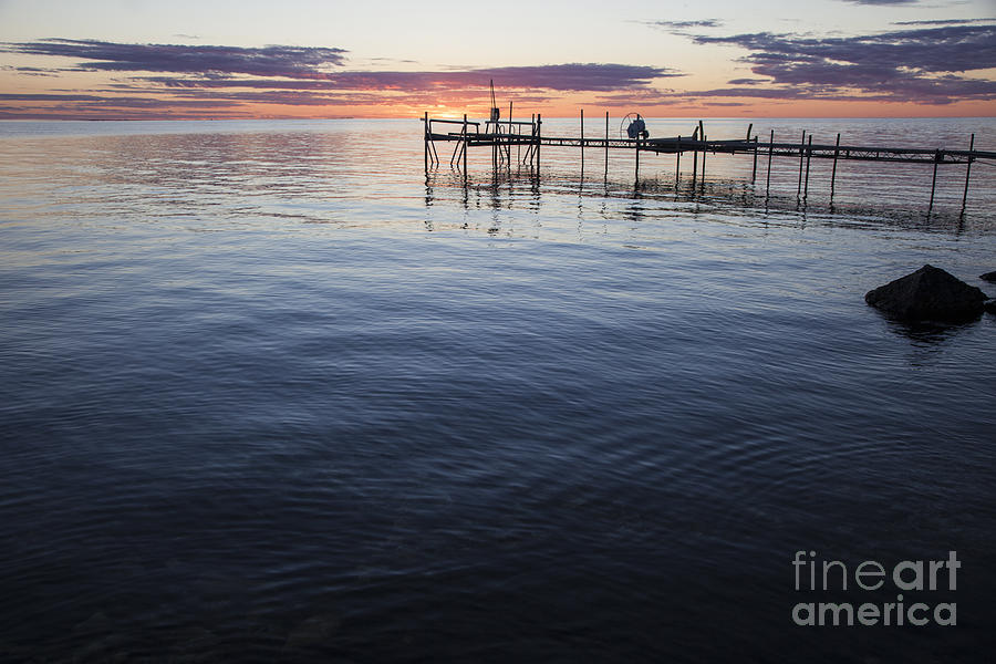 Egg Harbor Sunset Photograph by Timothy Johnson