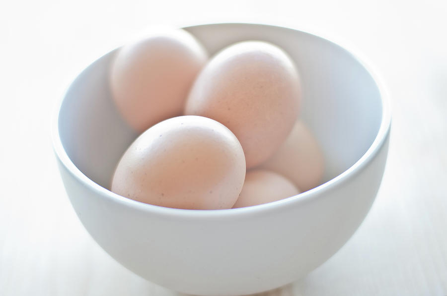 Eggs in a Bowl Photograph by Denise Elfenbein
