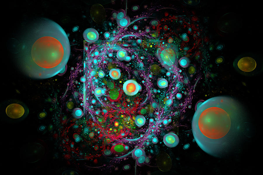 Eggs Nebula Digital Art by Rick Chapman
