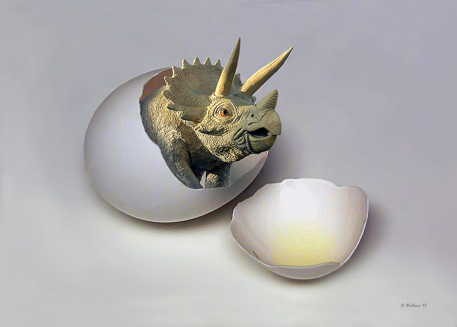 Eggstatic Digital Art by Brian Wallace