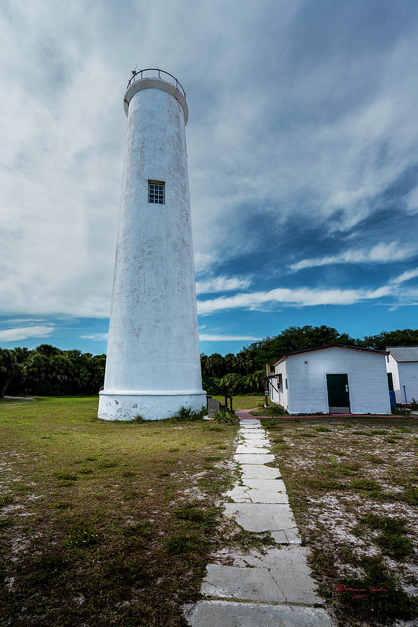Egmont Lighthouse Photograph by Marvin Spates