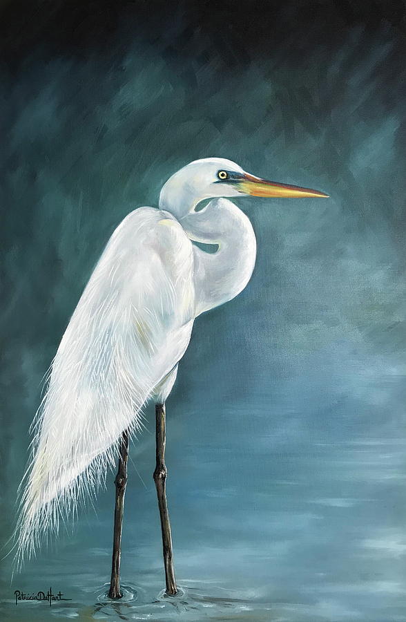 Egret by Patricia DeHart