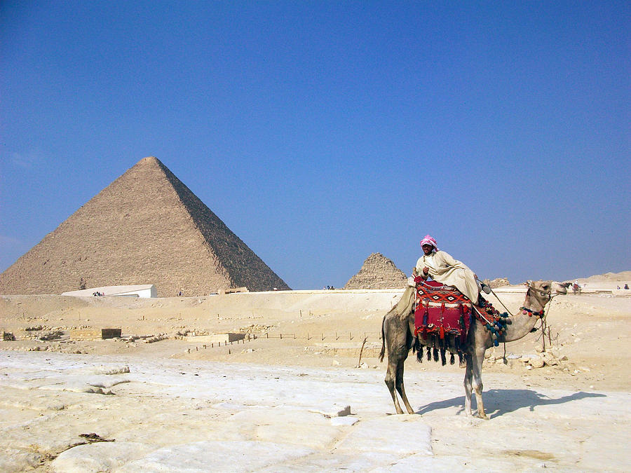 Egypt - Pyramid Photograph by Munir Alawi