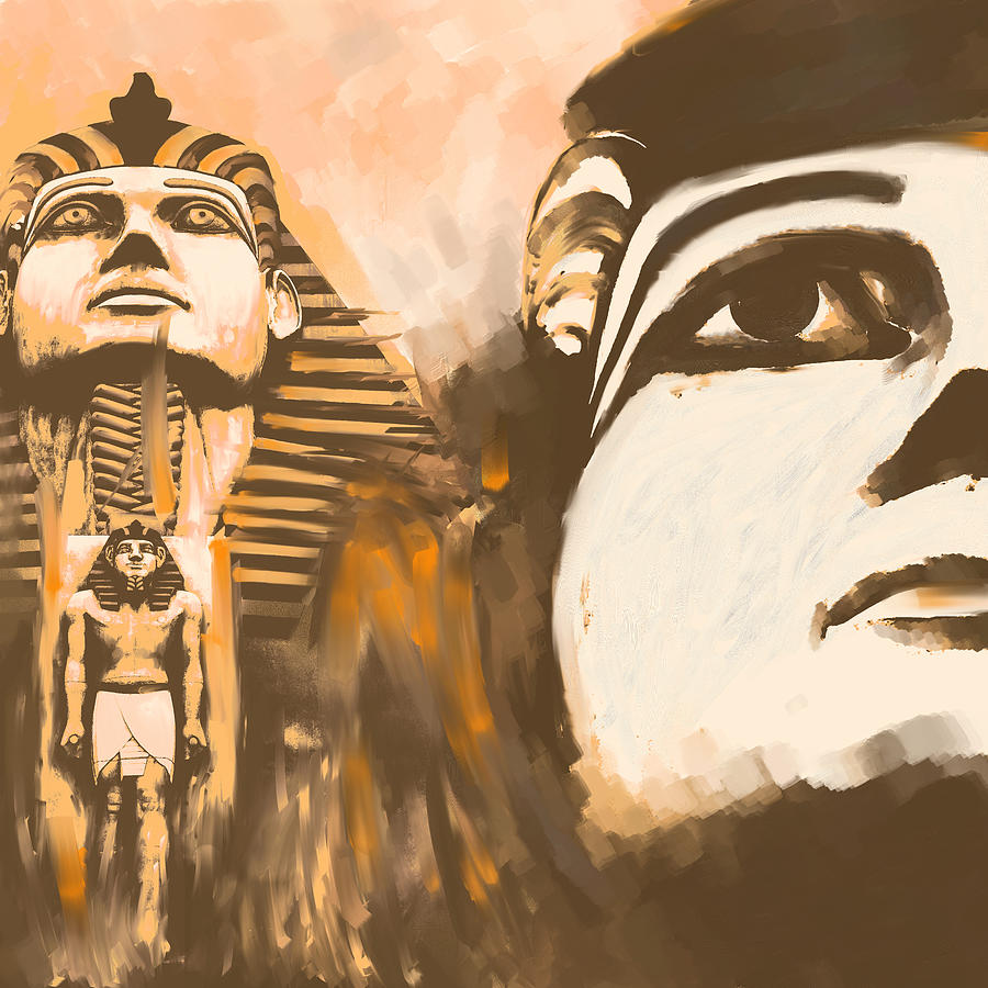 Egypt 156 1  Painting by Mawra Tahreem