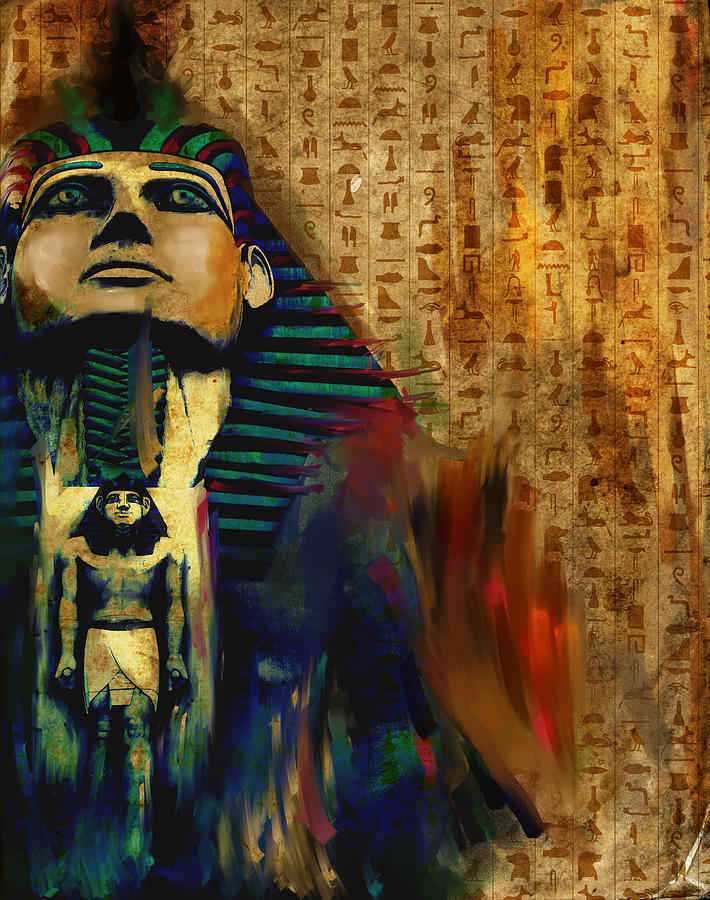 Egypt 156 2  Painting by Mawra Tahreem