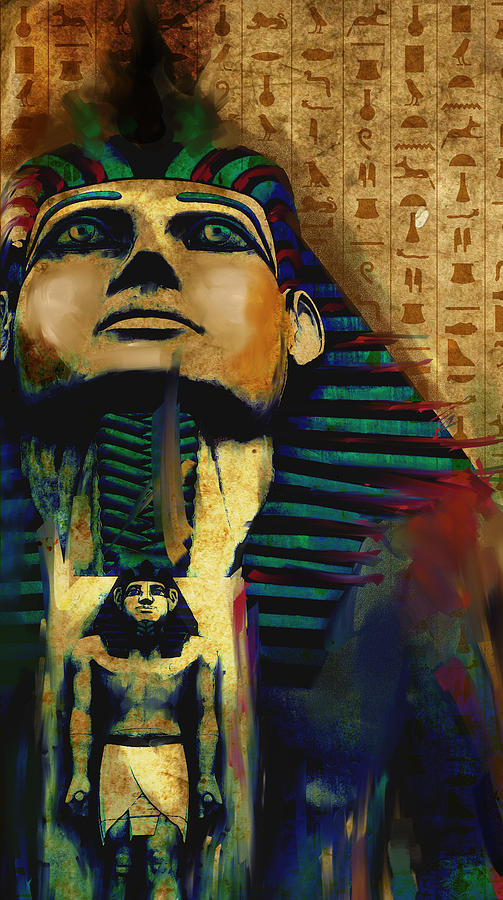 Phoenix Painting - Egypt 156 3  by Mawra Tahreem