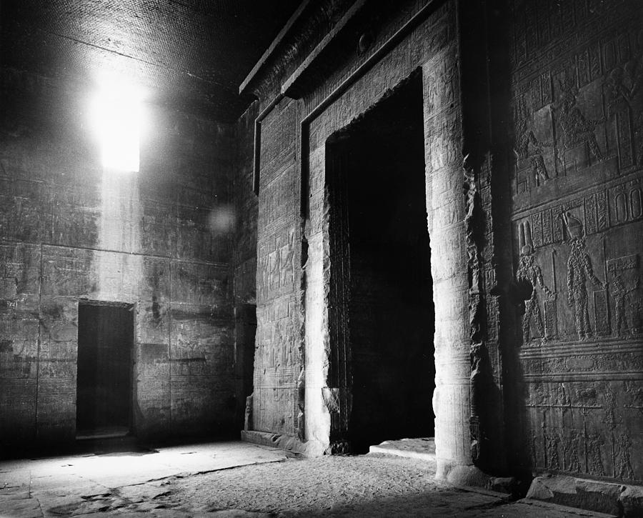 Architecture Photograph - Egypt: Dendera: Temple by Granger