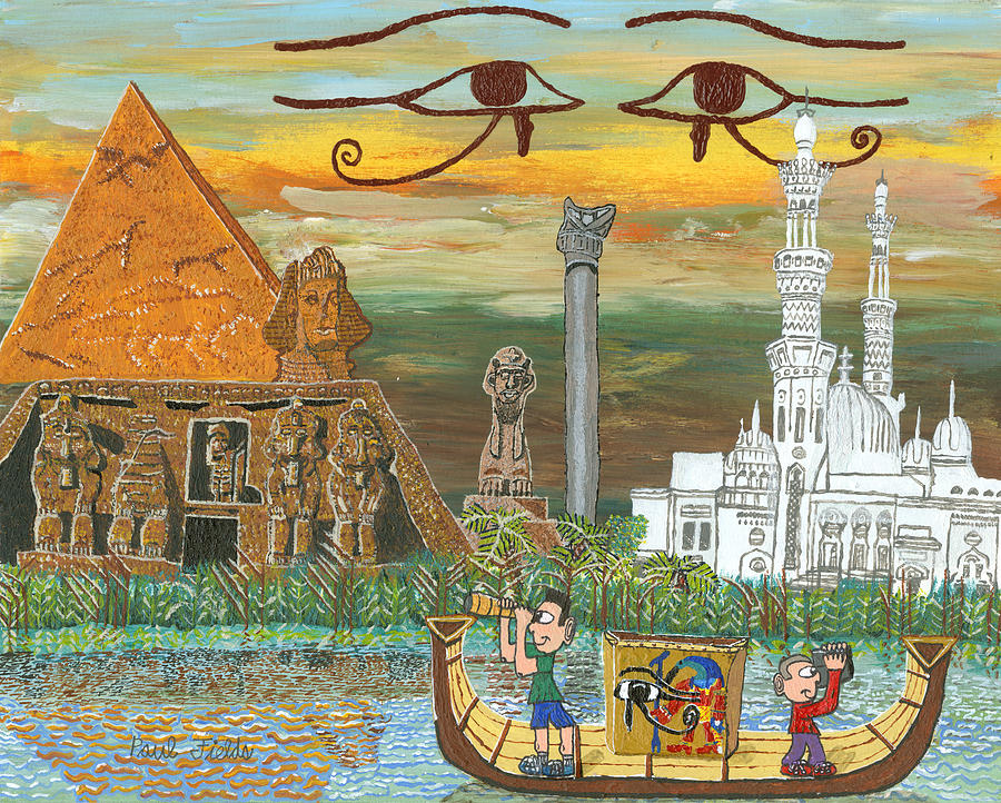 Egypt   jan Painting by Paul Fields