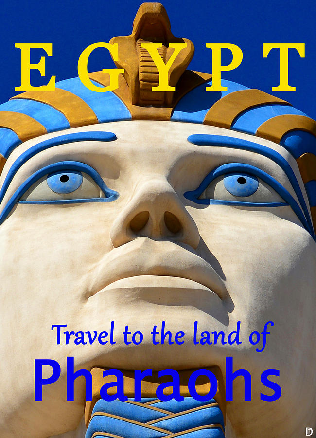 Egypt travel poster  Photograph by David Lee Thompson