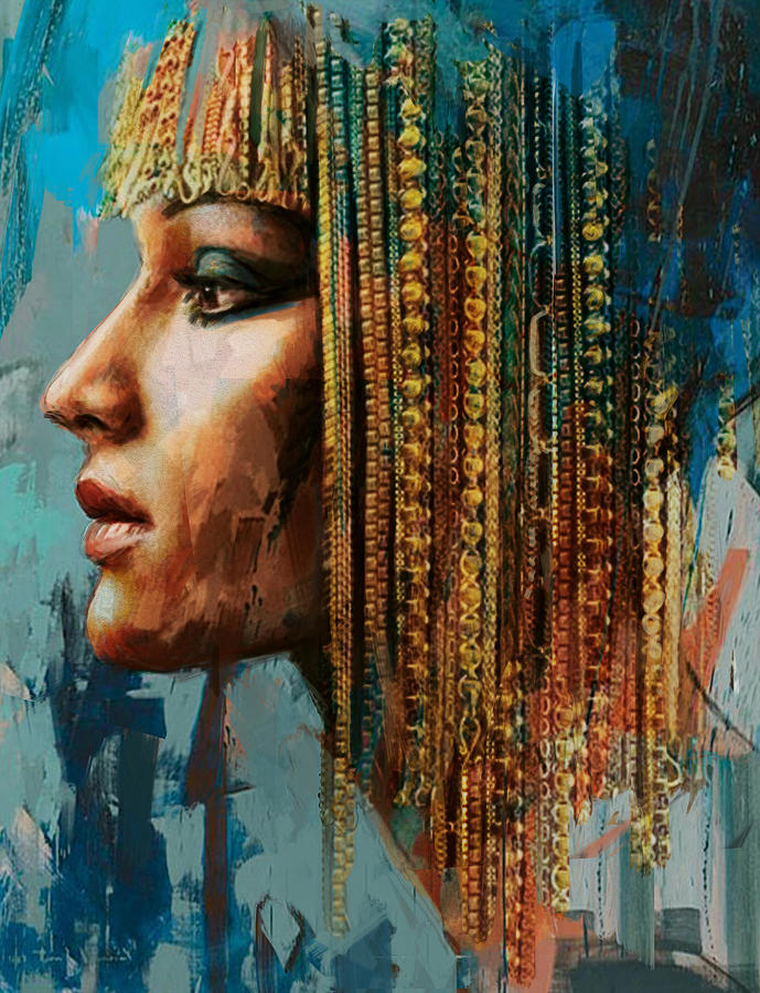 Egyptian Culture 1 Painting by Mahnoor Shah