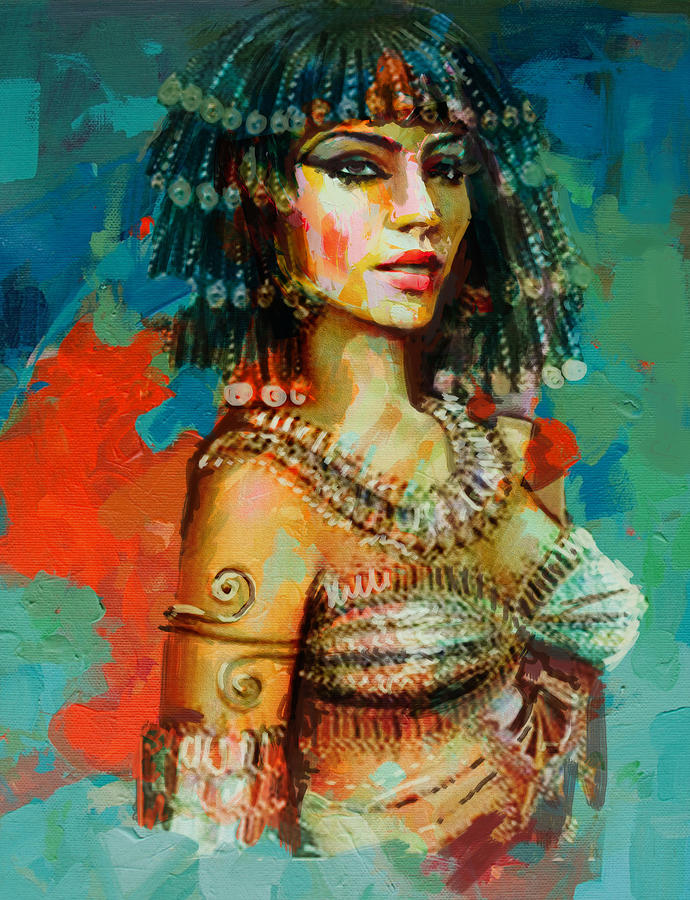 Egyptian Culture 2 Painting by Maryam Mughal 