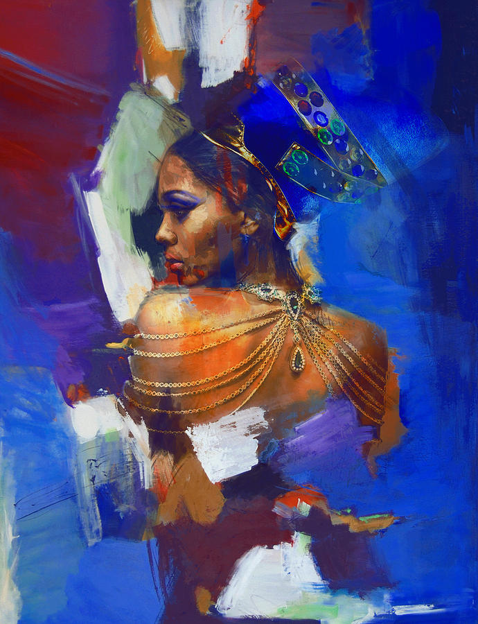 Egyptian Culture 33 Painting by Mahnoor Shah