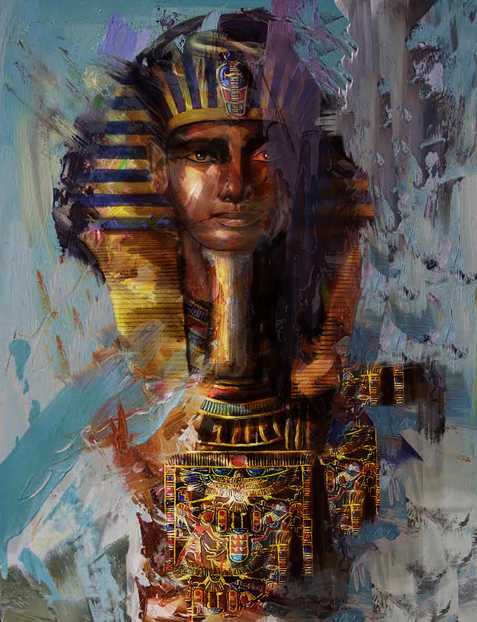 Egyptian Culture 37 Painting By Maryam Mughal   Egyptian Culture 37 Maryam Mughal 