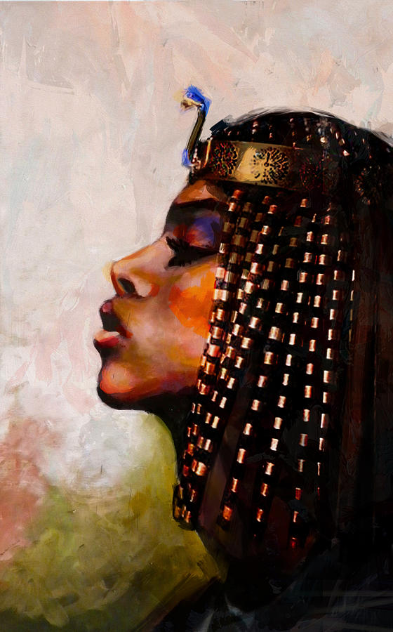 Egyptian Culture 39b Painting by Maryam Mughal