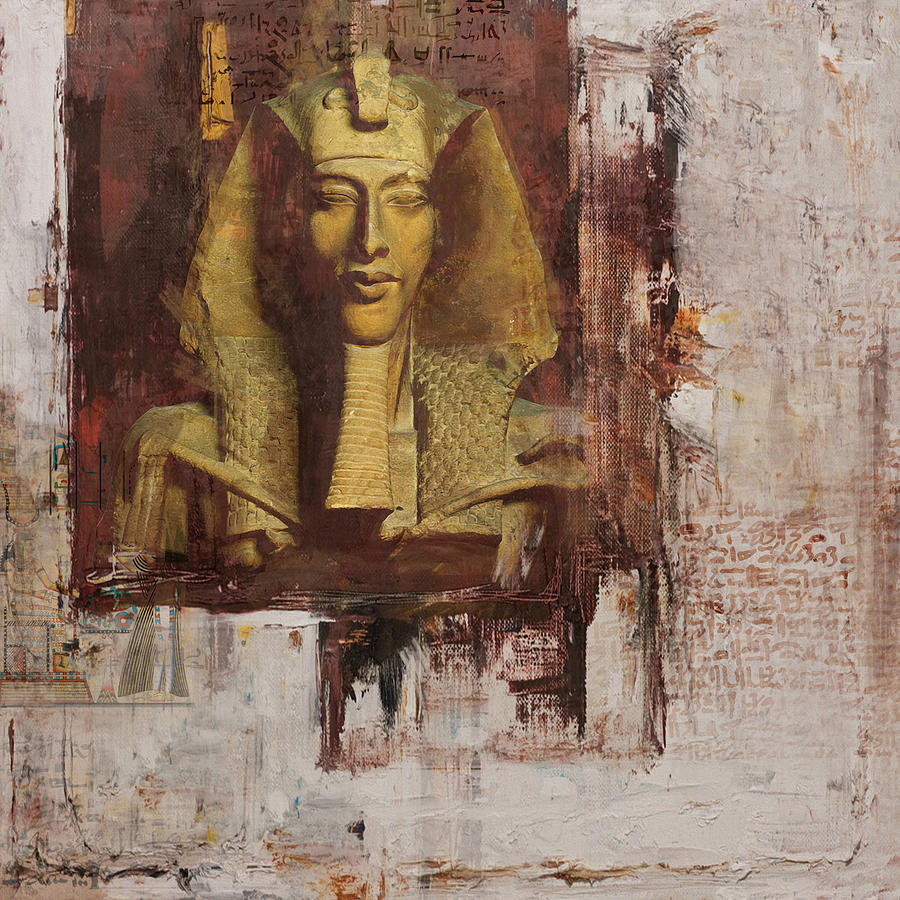 Egyptian Culture 55 Painting by Corporate Art Task Force