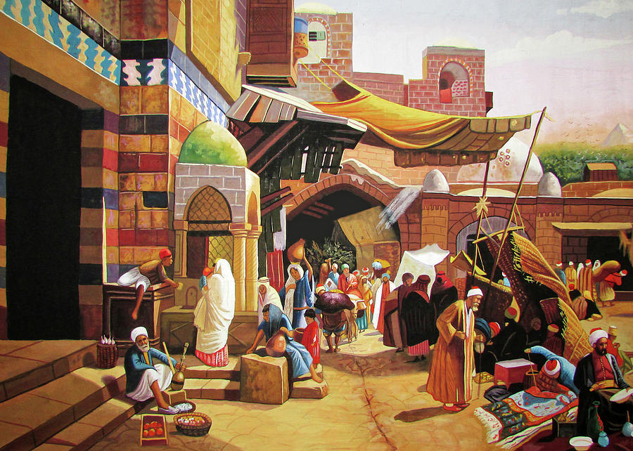 Egyptian Market Photograph by Munir Alawi