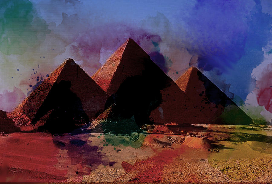 Egyptian Pyramid Art