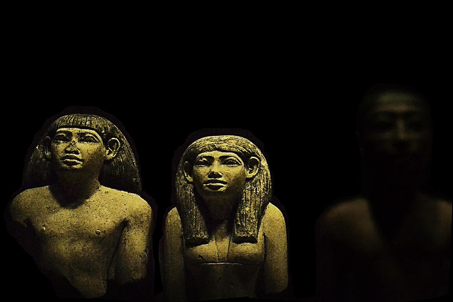 Egyptian Slave Sculptures Photograph by Nadalyn Larsen