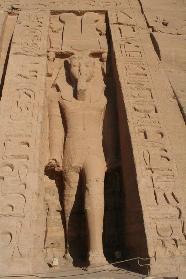 Nefertari Ramesses II Nubia Abu Simbel Photograph