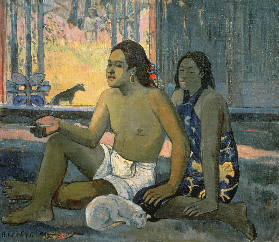 Eiaha Ohipa. Not Working Painting by Paul Gauguin