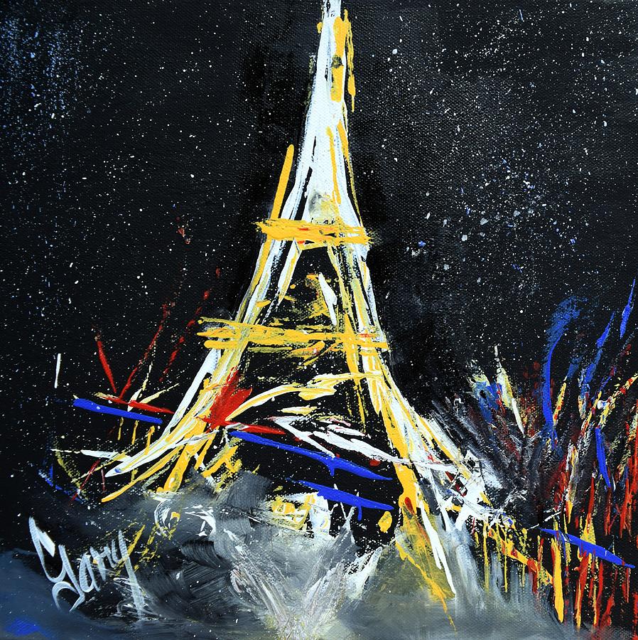 Eiffel Painting by Gary Smith