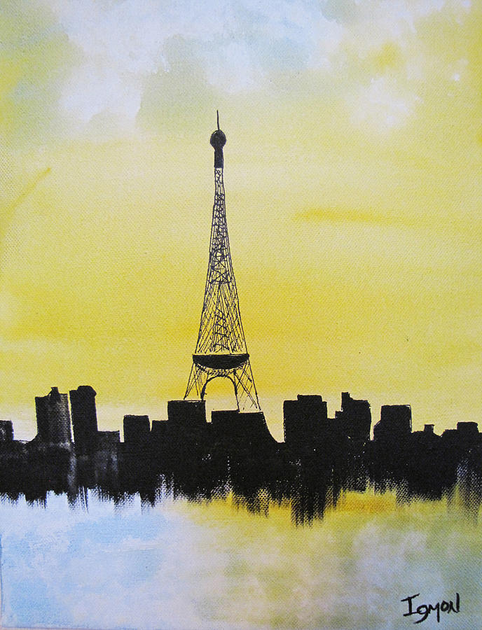 Paris Painting - Eiffel of Paris by Gary Smith