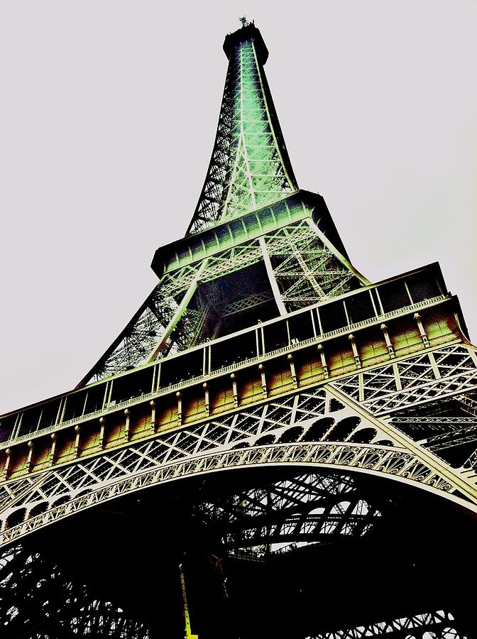 Eiffel Tower Photograph - Eiffel Tower 2 by Donna Andrews