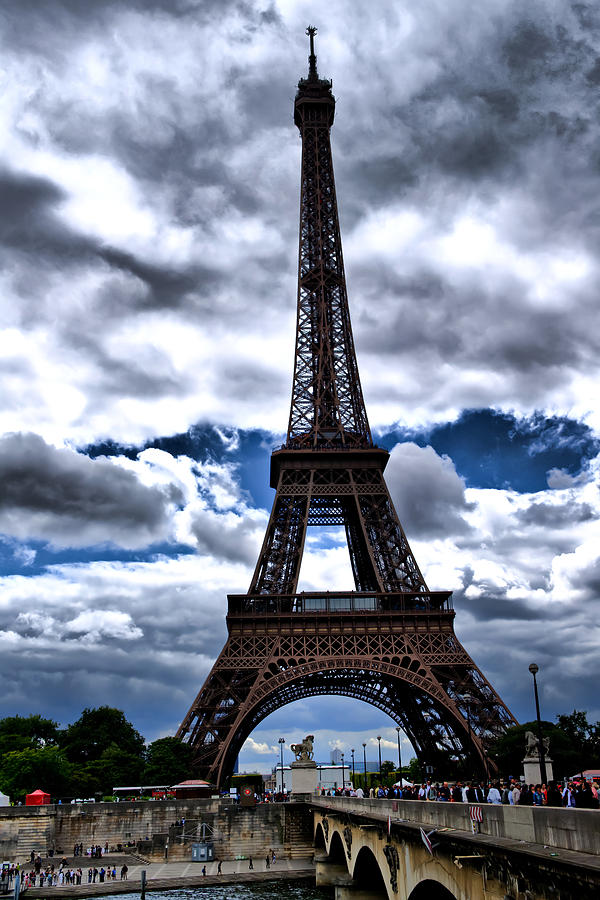Eiffel Tower 2 Photograph by Edward Myers