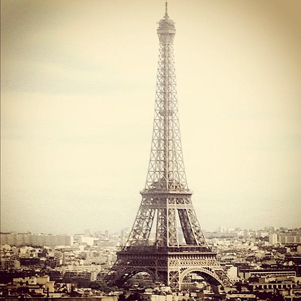 Eiffel Tower Photograph - Eiffel Tower by Cherie Graver
