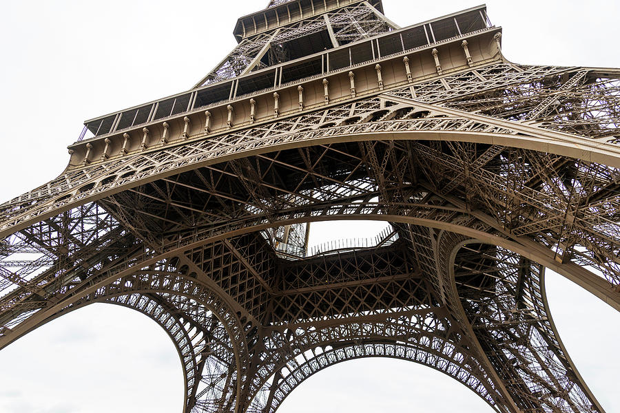 Eiffel Tower Detail IIi Paris France Photograph