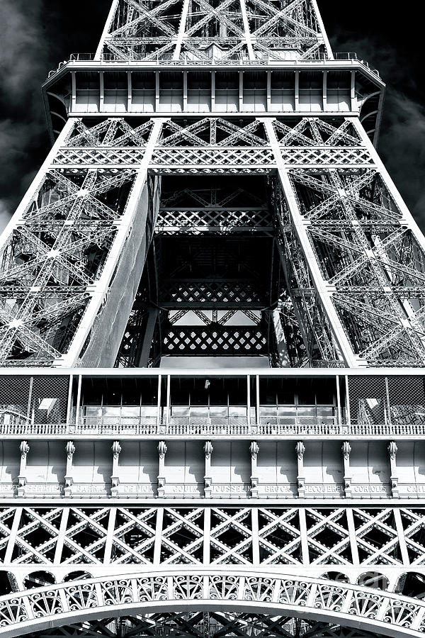 Eiffel Tower Details Paris Photograph by John Rizzuto