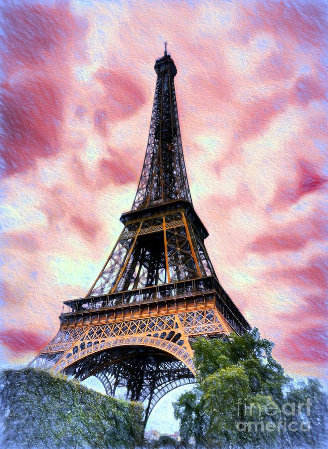 Eiffel Tower Dream Photograph by Mel Steinhauer