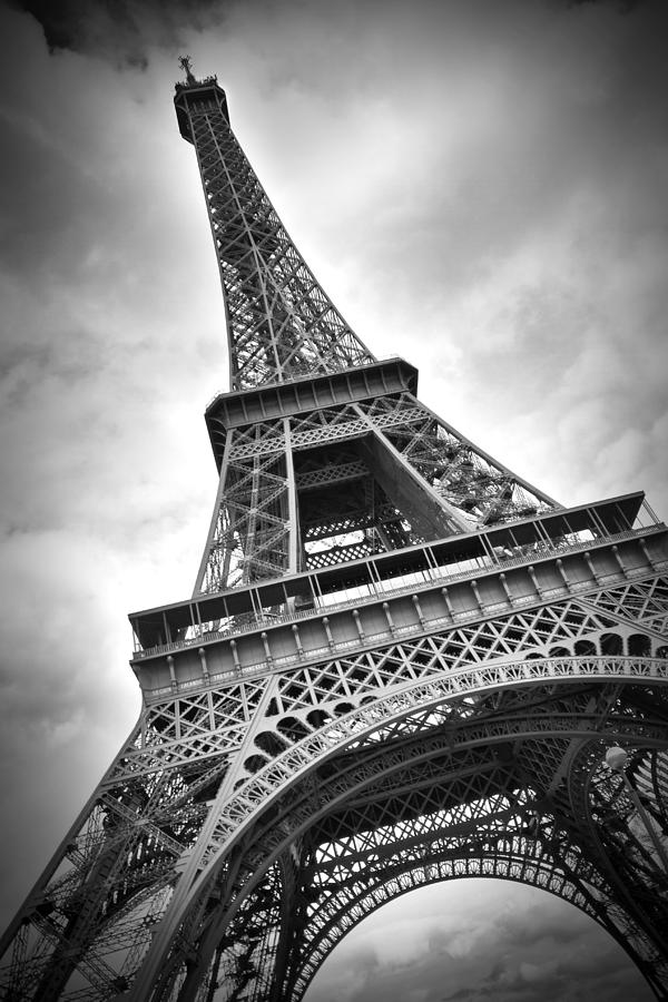 Up Movie Photograph - Eiffel Tower DYNAMIC by Melanie Viola