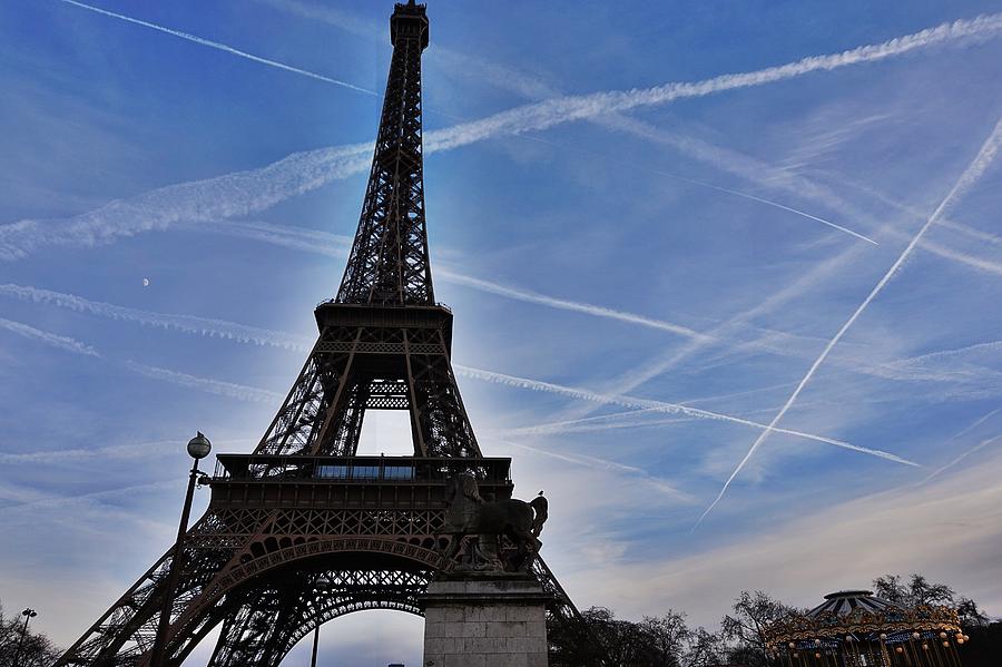 Paris Photograph - Eiffel Tower from Pont dIena by Aurella FollowMyFrench