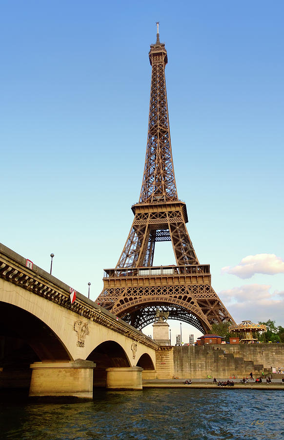 Eiffel Tower Photograph by Gordon Beck