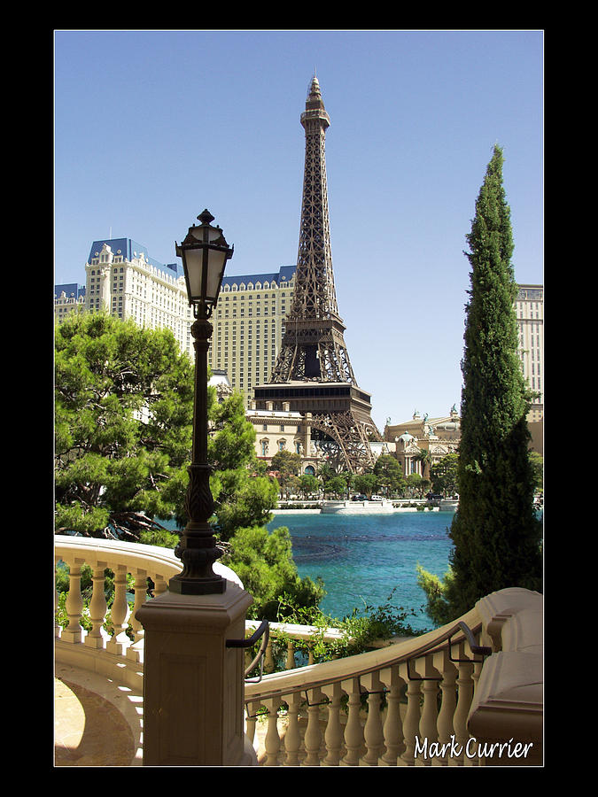 Eiffel Tower in Vegas Photograph by Mark Currier