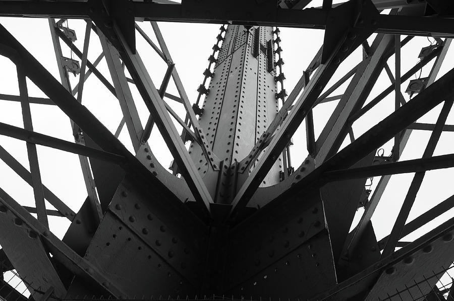 Eiffel Tower Ironwork Photograph by Helen Jackson