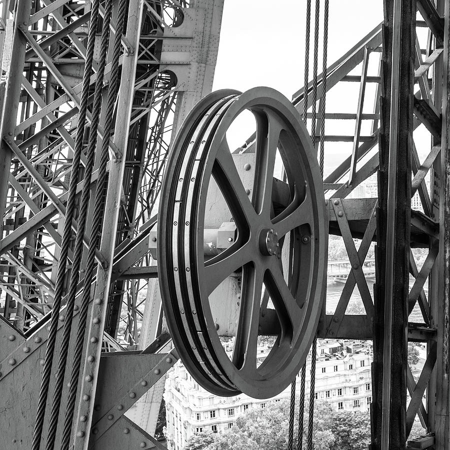 Eiffel Tower Ironwork ii Photograph by Helen Jackson