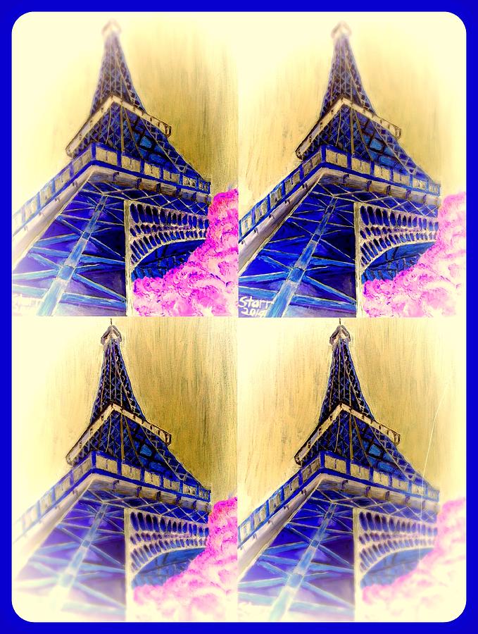 Eiffel Tower Magic Painting