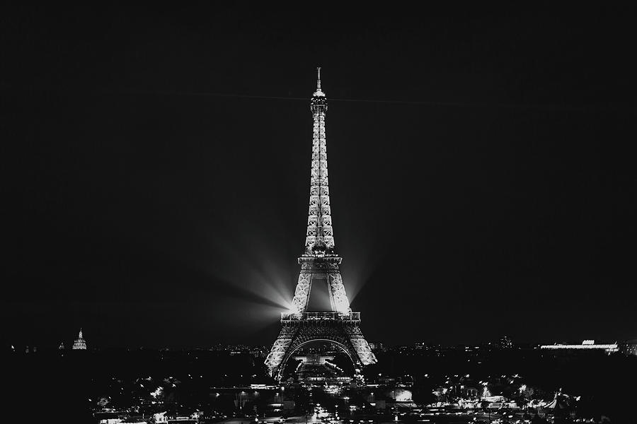 Eiffel Tower Noir Photograph by Melanie Alexandra Price