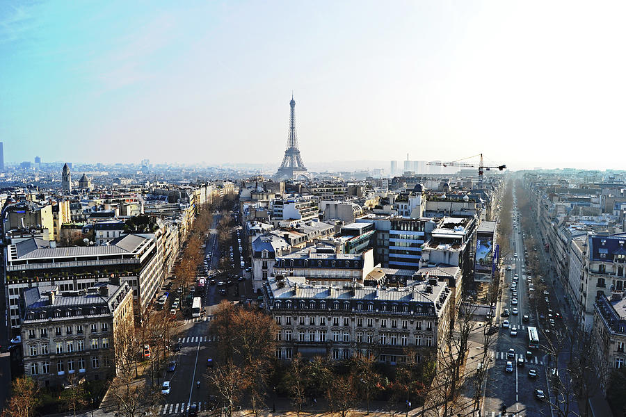 Eiffel Tower Paris France Photograph by Tinto Designs - Fine Art America