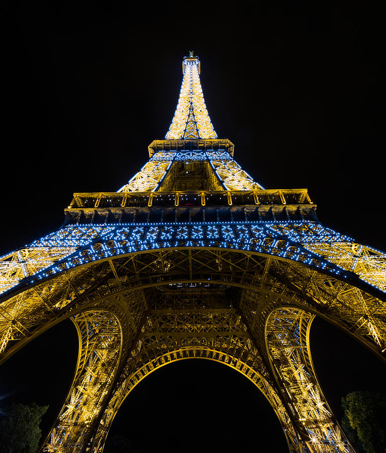 Eiffel Tower Paris France Photograph by Rey Del Rio - Fine Art America