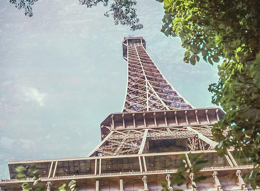 Eiffel Tower, Paris, France Photograph by Richard Goldman