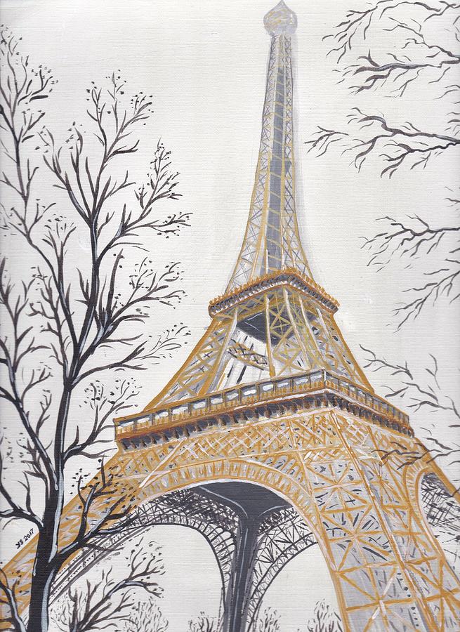 Eiffel Tower, Paris Painting