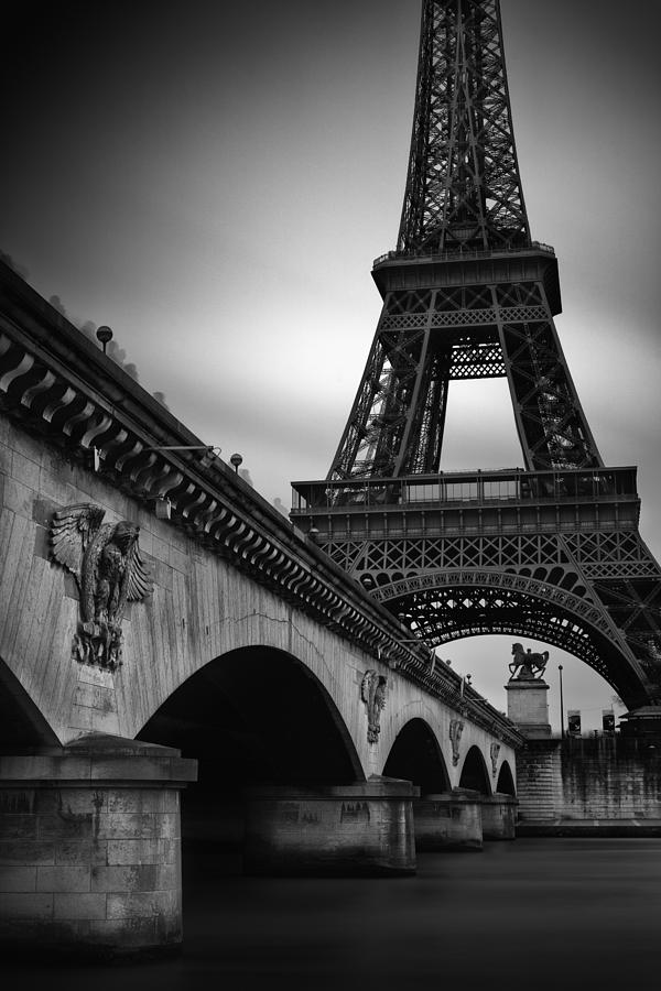 Paris Photograph - Eiffel Tower by Randy Lemoine