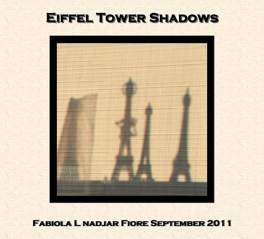 Eiffel Tower Shadows #2 Photograph by Fabiola L Nadjar Fiore