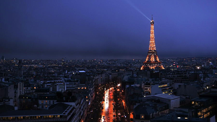 Eiffel Tower Sparkle Paris France Photograph by Lawrence S Richardson Jr
