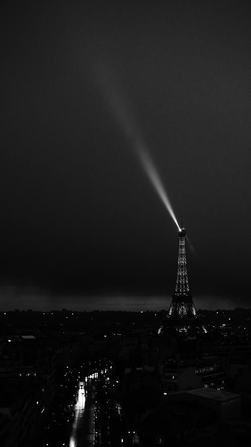 Eiffel Tower Spotlight 4 Paris France Photograph by Lawrence S Richardson Jr