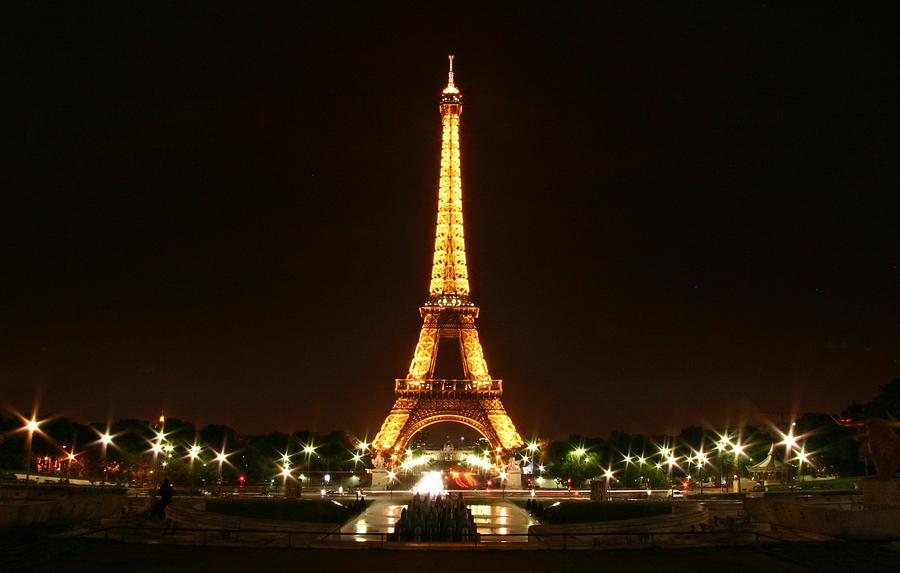 Eiffel Towering Photograph by Charlie Moffett - Pixels