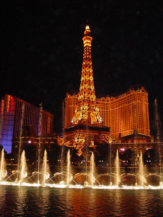 Eiffle Tower Las Vegas Photograph by Greg Brandt - Pixels